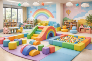 4in1 Creative Tower with Blackboard And Slide