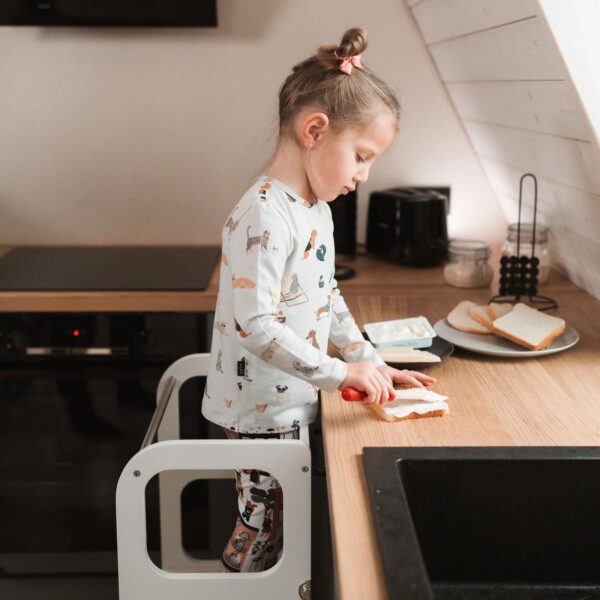 Ette-Tete_Stepnsit_White10.jpeg STEP'n'SIT® Convertible 2-in-1 Helper Tower/Table - White