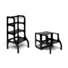 Ette-Tete_Stepnsit_black6.jpg STEP'n'SIT® Convertible 2-in-1 Helper Tower/Table - Black