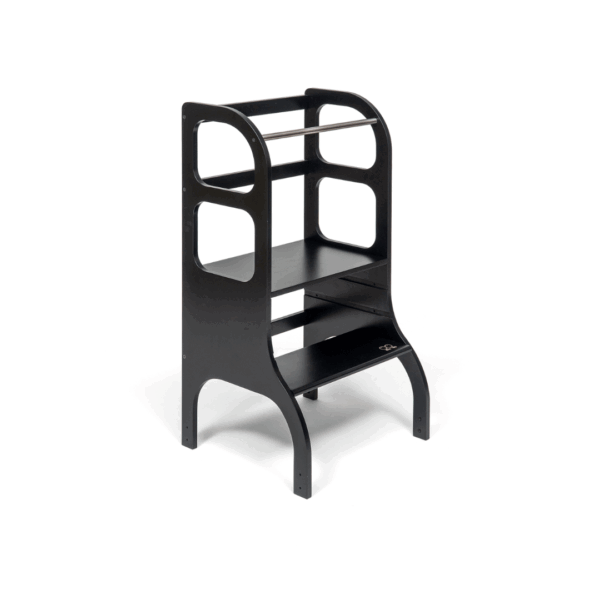 Ette-Tete_step-up_black3.png STEP UP Adjustable Height Helper Tower - Black