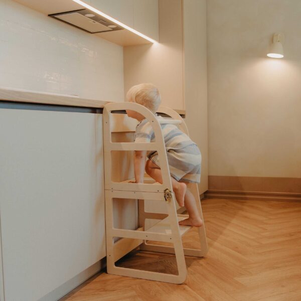 foldable-kitchen-tower-with-removable-rail-duplicate-22690e15.jpg Transformable Kitchen Tower - Sleekstep, Convertible 2-in-1