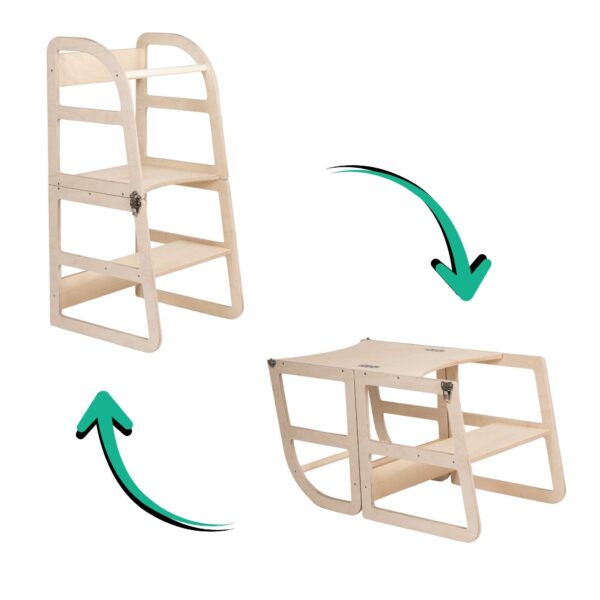 foldable-kitchen-tower-with-removable-rail-duplicate-a68065ca.jpg Transformable Kitchen Tower - Sleekstep, Convertible 2-in-1