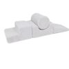 MeowBaby® Bearly Shape Set with 4 Elements - White