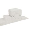 MeowBaby® Bearly Shape Set with 5 Elements - Ecru