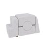 MeowBaby® Bearly Shape Set with 5 Elements - White