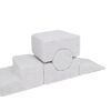 MeowBaby® Bearly Shape Set with 5 Elements - White